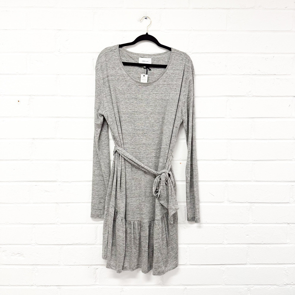NWT Current Elliot Long Sleeve Gray Dress Size 4 / XL